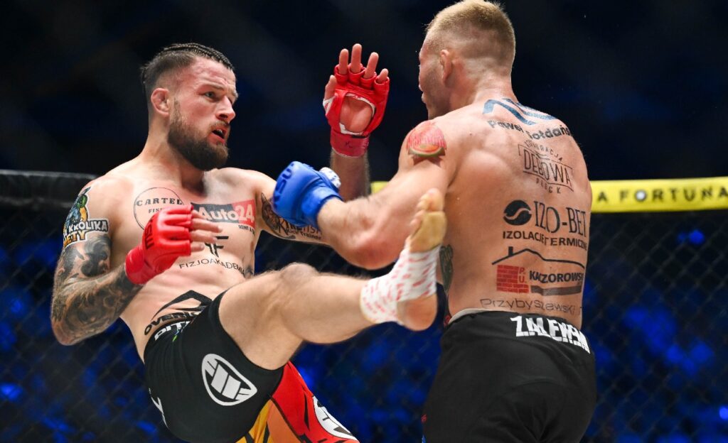 KSW 86: Zalewski widowiskowo znokautował Koziorzębskiego [WIDEO]