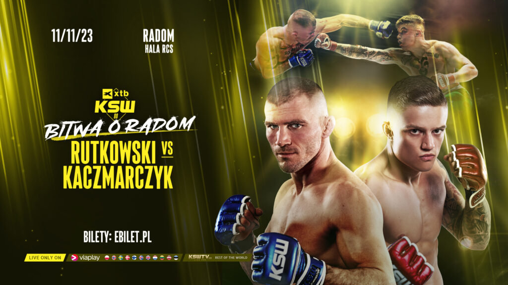 Rutkowski vs. Kaczmarczyk uświetni XTB KSW 88!