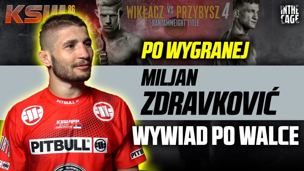 Miljan ZDRAVKOVIĆ po nokaucie na KSW 86 – Dawajcie mi pieniądze! [WYWIAD]