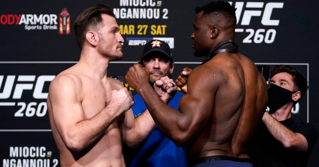 Miocic żałuje, że nie doszło do trylogii z Ngannou