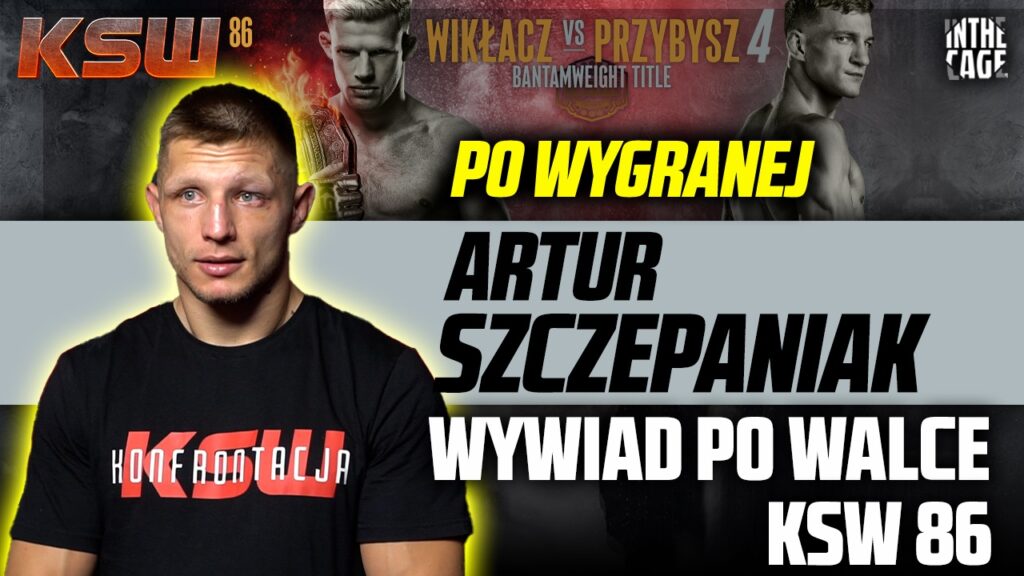 Artur SZCZEPANIAK po wygranej na KSW 86: rewanż z Bartosem? | Kibice z Belgii | Michaliszyn [WYWIAD]