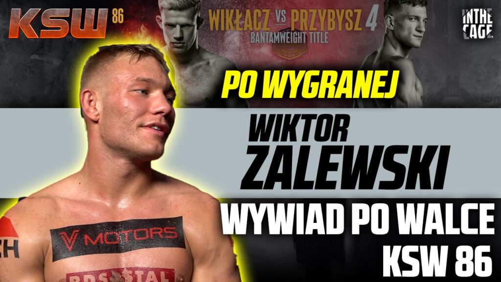 Wiktor ZALEWSKI po nokaucie na KSW 86: „miałem się nie podpalać, a znowu to zrobiłem” [WYWIAD]