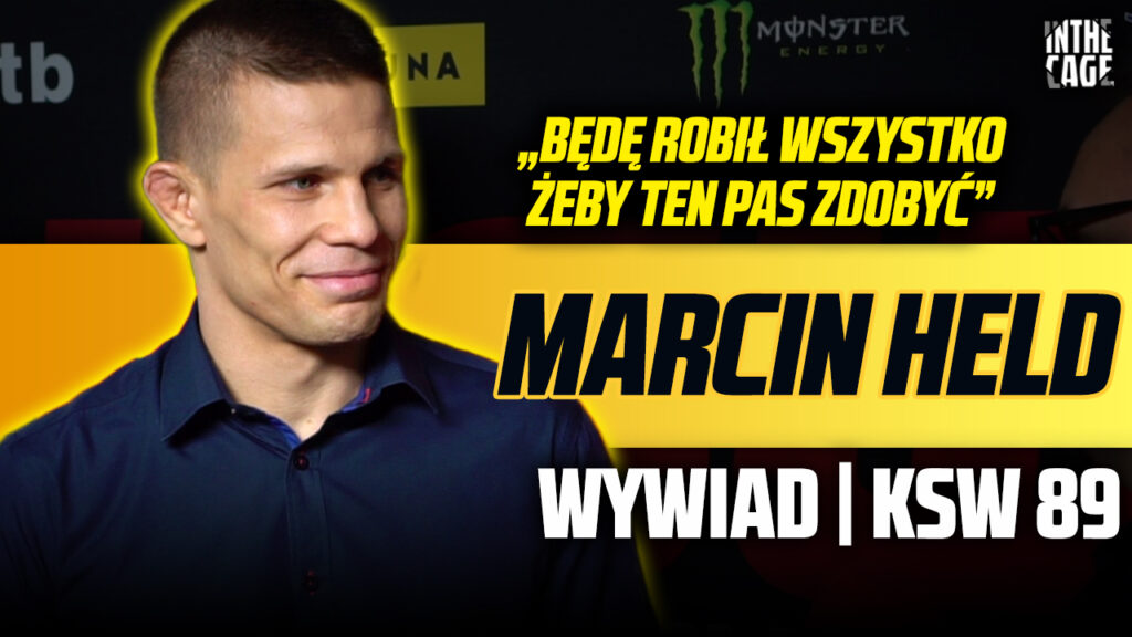 Marcin Held zawodnikiem KSW! „Obiecuję, że zrobię wszystko, żeby zdobyć pas KSW” [WYWIAD]