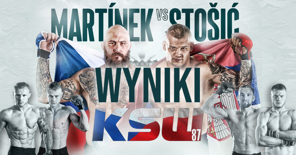 KSW 87 – wyniki gali. Stosic znokautował, Brichta zaskoczył, Haratyk udanie zadebiutował