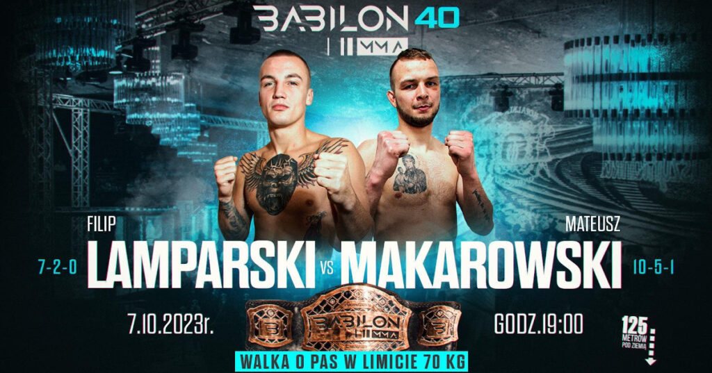 Babilon MMA 40 – karta walk. Gdzie i jak oglądać?