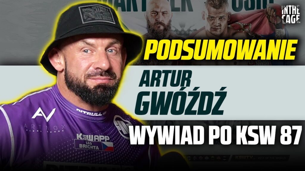 Artur Gwóźdź – Haratyk o pas? | Brichta skończy karierę? | Wawrzyniak trafi do KSW? [WYWIAD]