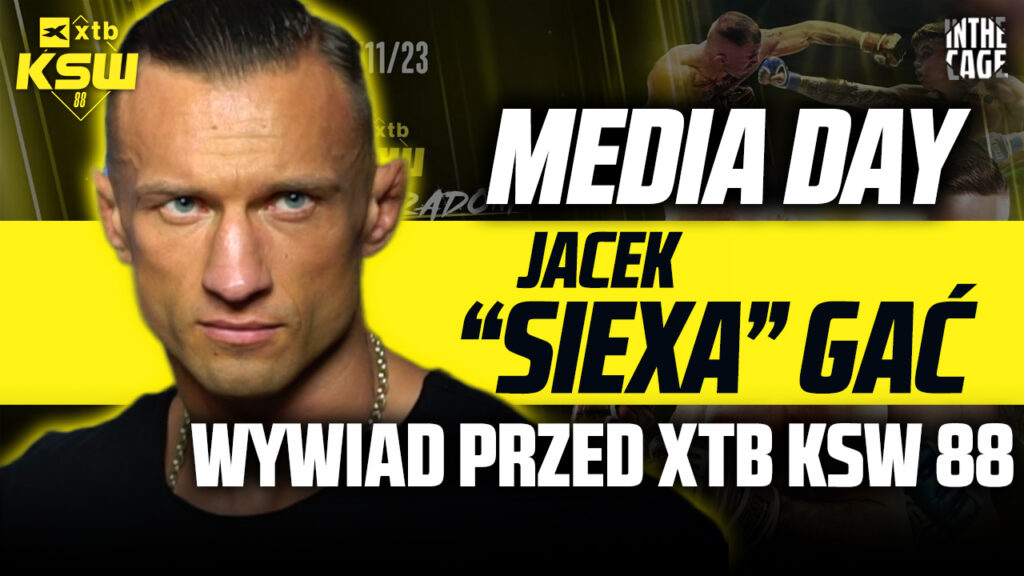 Jacek „Siexa” Gać – debiut na KSW 88 | Bramki | Książki | Teorie spiskowe | Najwyższa waga w życiu [WYWIAD]