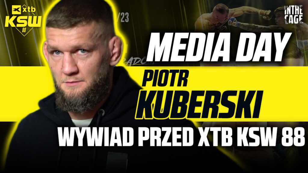 „Nazwisko Kuberski jest zbyt małe, żeby walczyć z Materlą” – Piotr Kuberski przed debiutem na KSW 88 [WYWIAD]