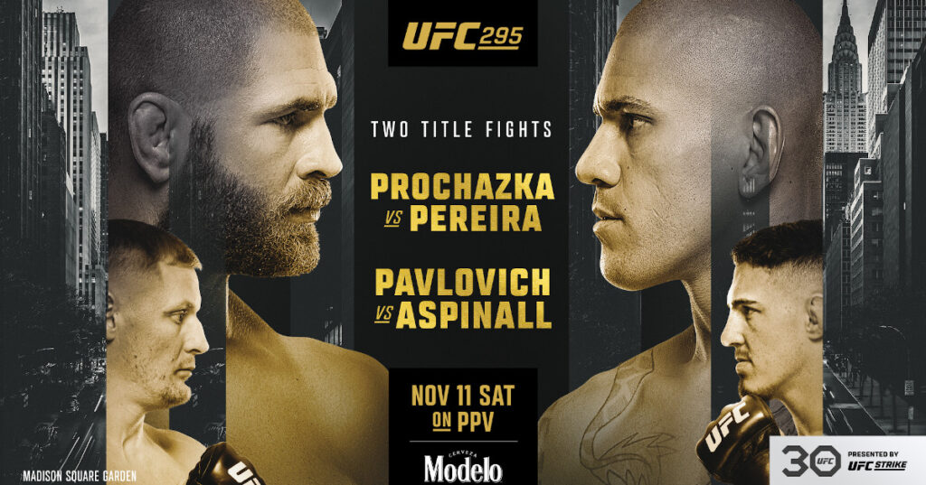 UFC 295 – karta walk. Gdzie i jak oglądać?