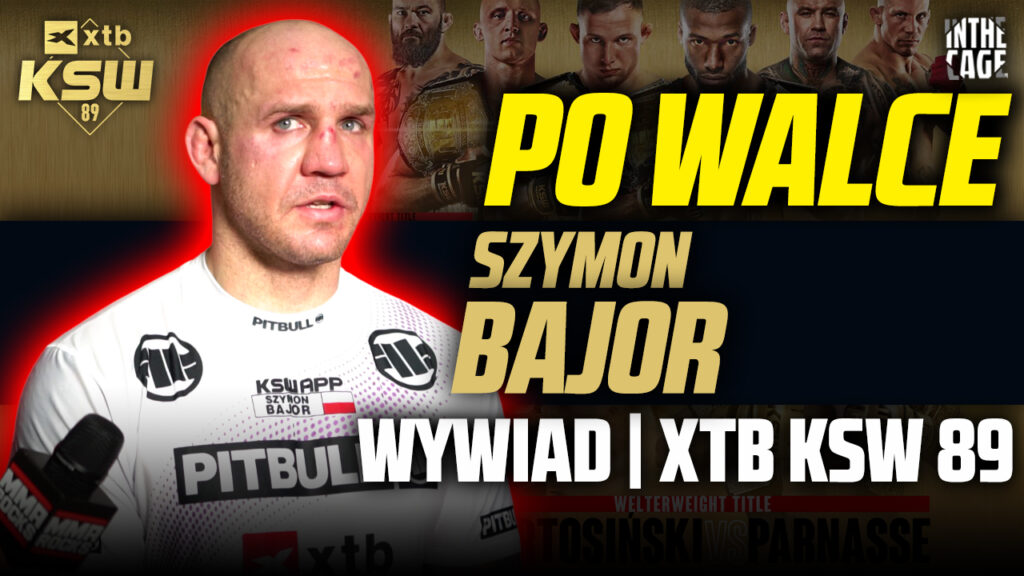 Szymon Bajor o decyzji sędziów w walce z Pestą | Wskazuje, kto może pokonać De Friesa | KSW 89 [WYWIAD]