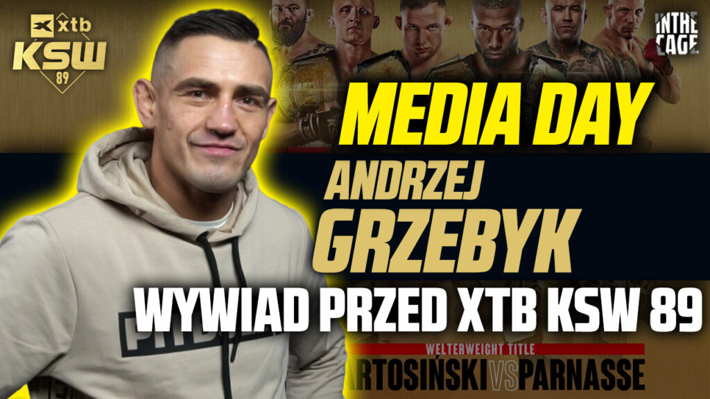 „Ja dalej jestem rezerwowym” – Andrzej Grzebyk gotowy stoczyć 2 walki na KSW 89 [WYWIAD]