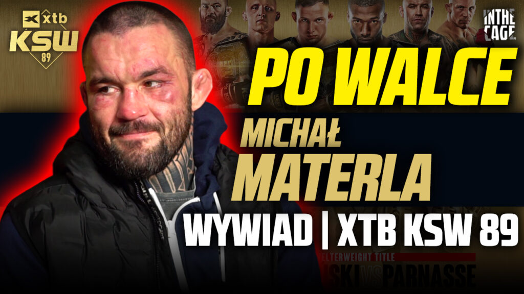 Michał Materla na gorąco po walce z Pawlakiem na KSW 89: „Charakteru nigdy nikt mi nie odbierze” [WYWIAD]