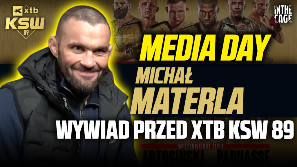 Michał Materla przed KSW 89: „Jesteśmy kontrastem do tego, co się dzieje w świecie internetu” [WYWIAD]