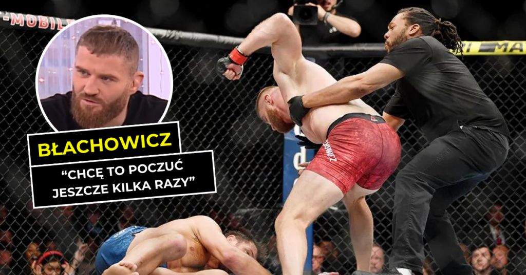 Błachowicz o terminie powrotu do walk i celach sportowych