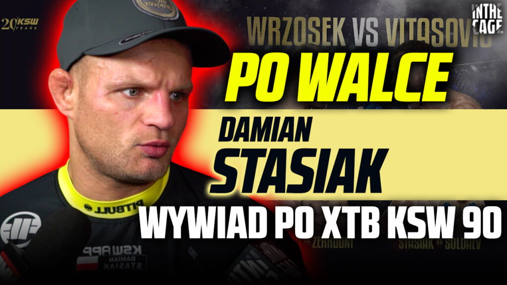 Damian STASIAK komentuje przerwanie sędziego i walkę z SOLDAEVEM na KSW 90 [WYWIAD]