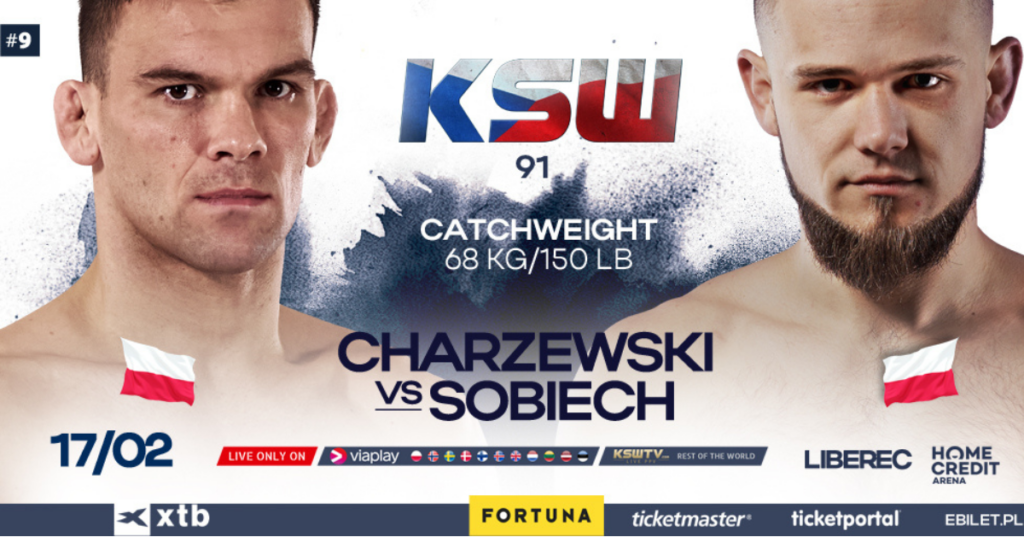 Charzewski podejmie Sobiecha na KSW 91