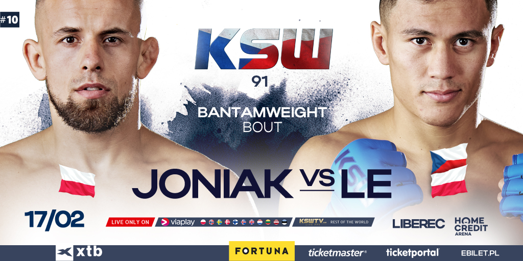 Joniak vs. Le wzbogaca kartę walk KSW 91