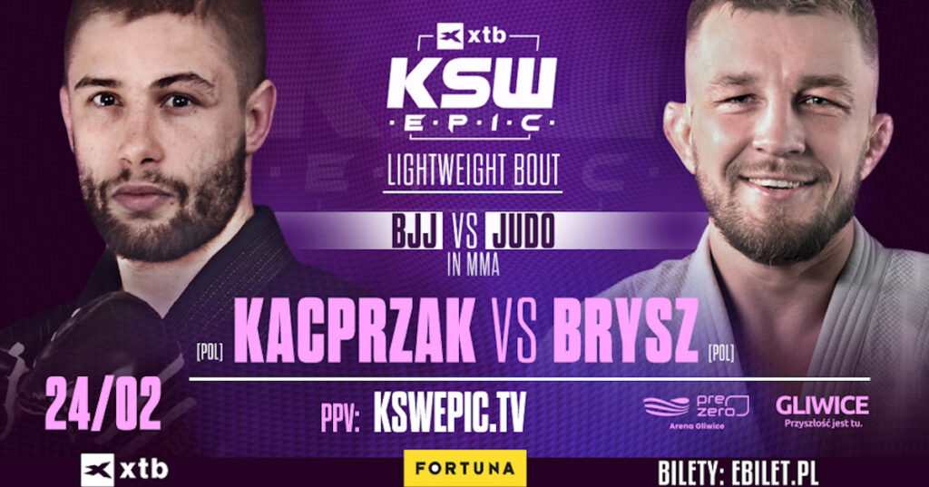 MMA w kimonach! Kacprzak podejmie Brysza na KSW EPIC