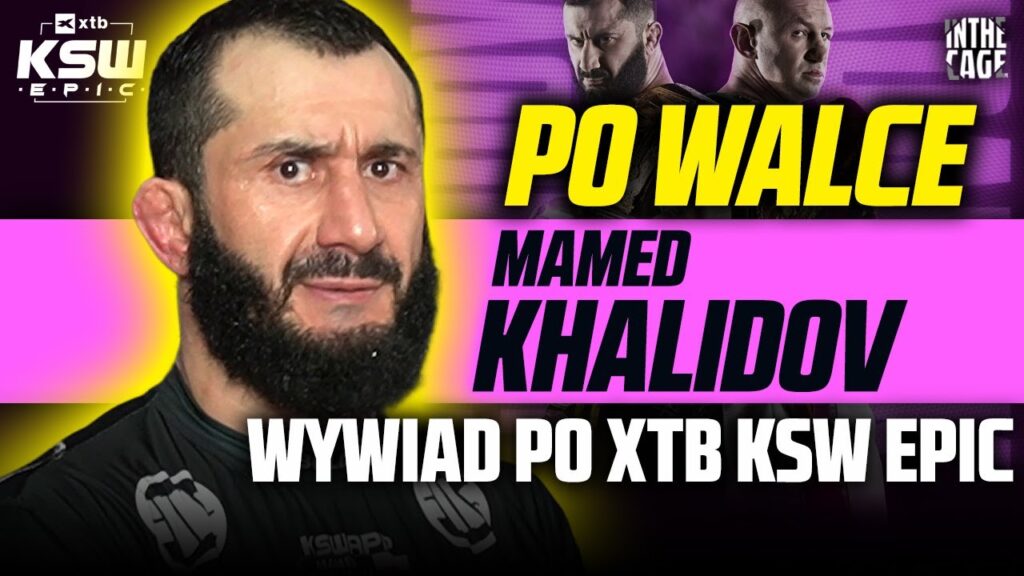 „Obaliłem go!” – Mamed Khalidov ze złamaną ręką po KSW Epic: „Ta ręka jest dawno rozwalona” [WYWIAD]