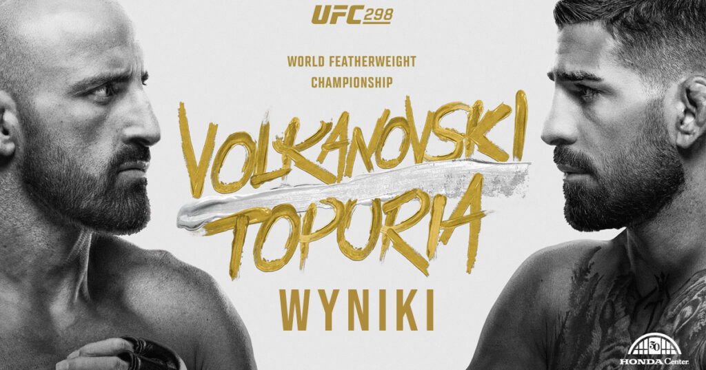 UFC 298 – wyniki. Topuria nowym mistrzem!