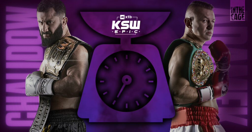 XTB KSW Epic – wyniki ważenia