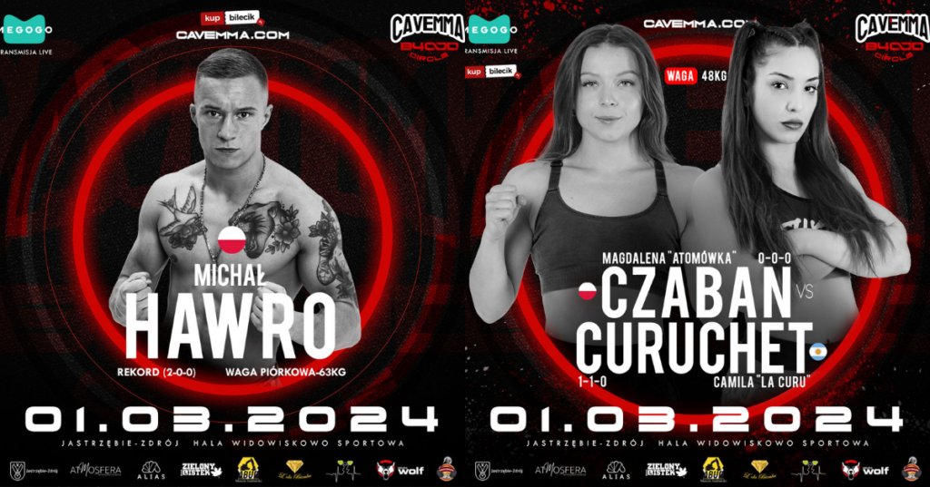 Cave MMA 4 – Czaban poznała rywalkę, Hawro zasila kartę walk