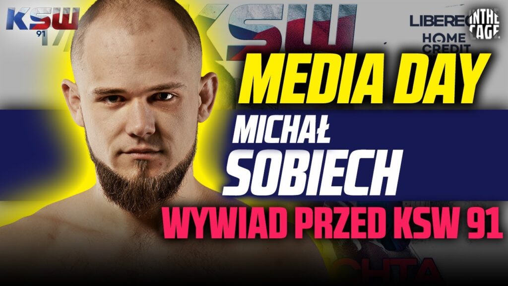 „Wkur****y zapaśnik” – Michał Sobiech przewiduje kto go przywita w klatce na KSW 91 [WYWIAD]