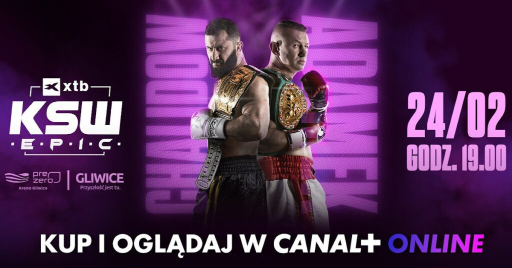 KSW EPIC w CANAL+ ONLINE – kup pakiet!