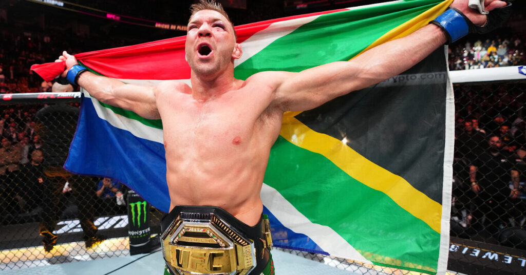 Du Plessis odpuści UFC 300? „Obrona tytułu jest dla mnie ważniejsza”