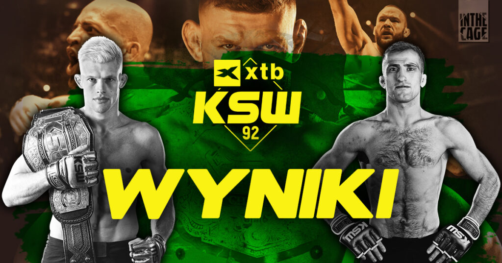 KSW 92 – wyniki. Wikłacz broni pas, Kuberski rozbija Materlę