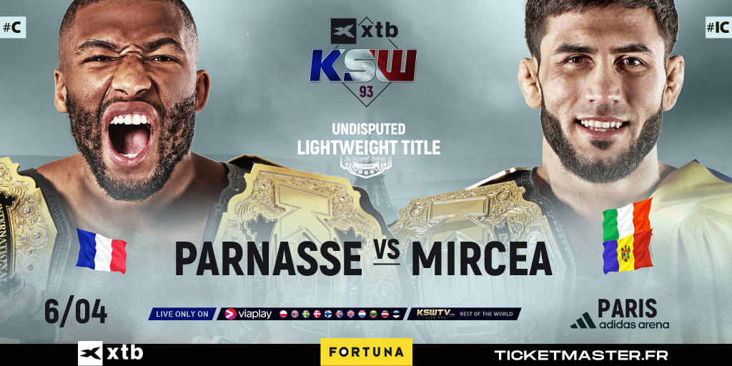 Unifikacja! Parnasse vs. Mircea walką wieczoru KSW 93