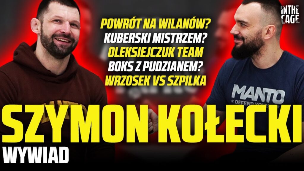 Szymon Kołecki – powrót do Akademii? | KSW Epic | Oleksiejczuk vs Bartos | Kuberski mistrzem? [WYWIAD]
