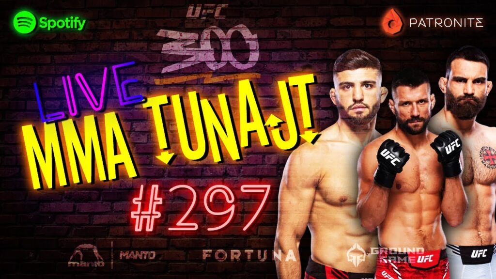 MMA TuNajt #297 | UFC ogłasza hity – czy świeża krew przejmie UFC? Czy GAMROT dobrze „wylosował”? [PODCAST]