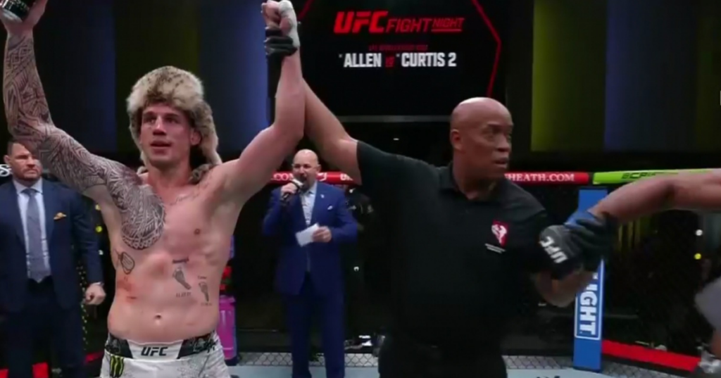 UFC Vegas 90: Brendan Allen pokonuje Chrisa Curtisa w rewanżu