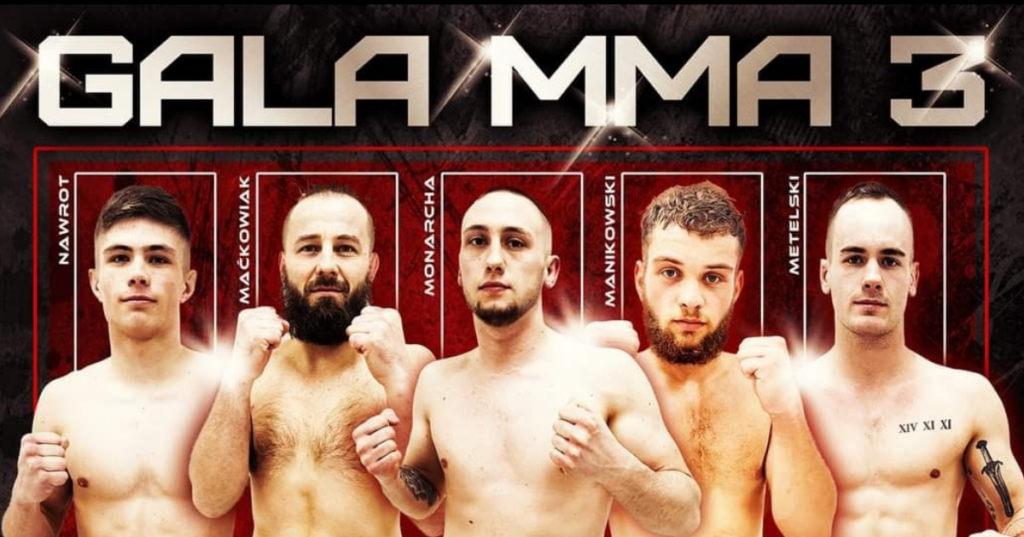 Gala MMA 3 w Witkowie – 25 maja