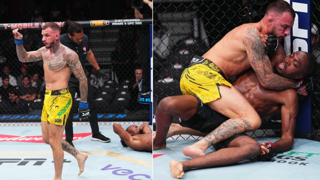 UFC 300: Moicano ubija Turnera w parterze [WIDEO]