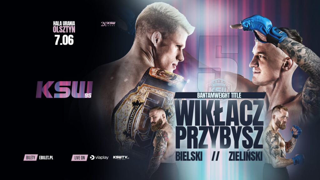 KSW 95 w Olsztynie! Wikłacz ponownie spotka się z Przybyszem