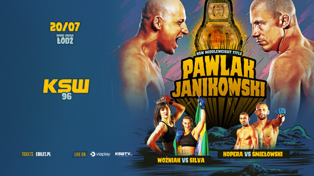 KSW 96 w Łodzi! Starcie o pas walką wieczoru