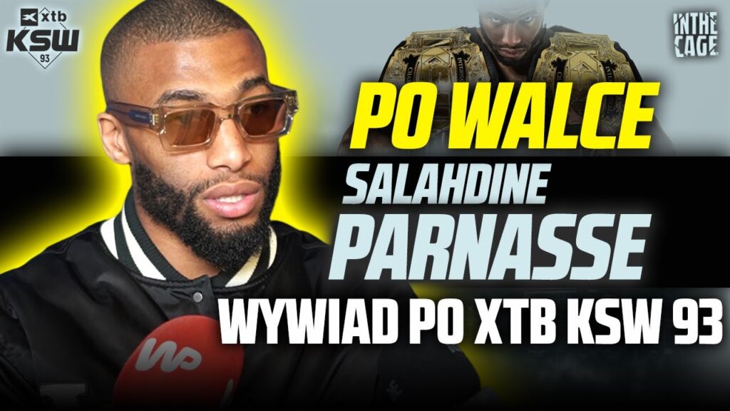 Salahdine Parnasse przyjmuje wyzwanie Vareli po wygranej na KSW 93 | Co dalej? $$$ czy sport? [WYWIAD]