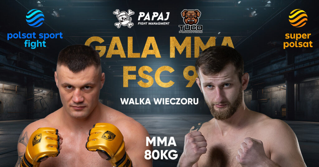 Kaszubowski zawalczy w main evencie gali FSC 9