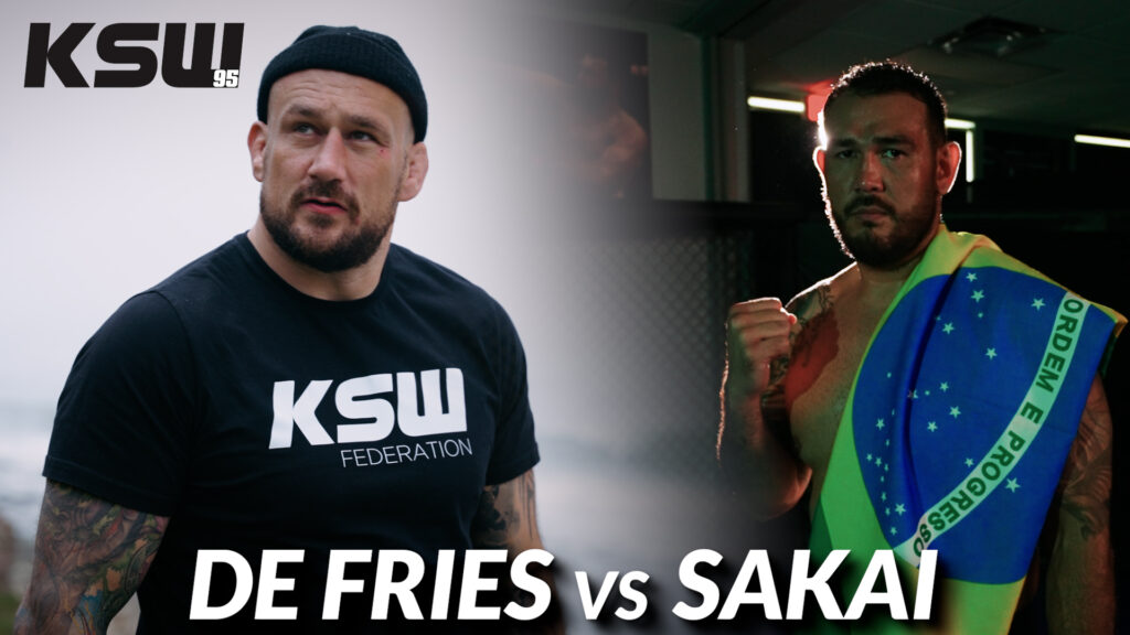 KSW 95 – zapowiedź mistrzowskiej walki De Fries vs. Sakai [WIDEO]