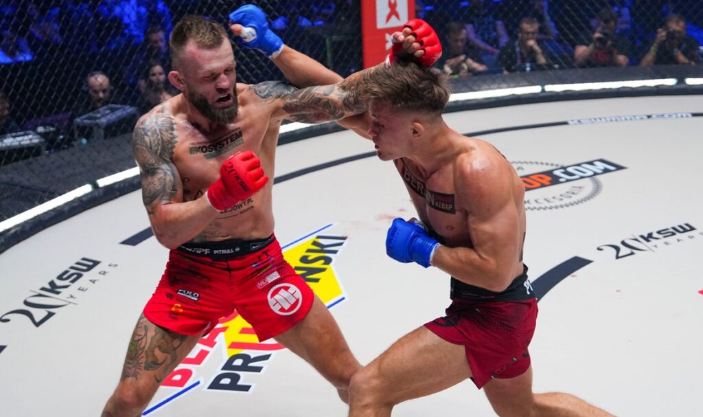 KSW 95: Oskar Szczepaniak pokonał Adriana Zielińskiego