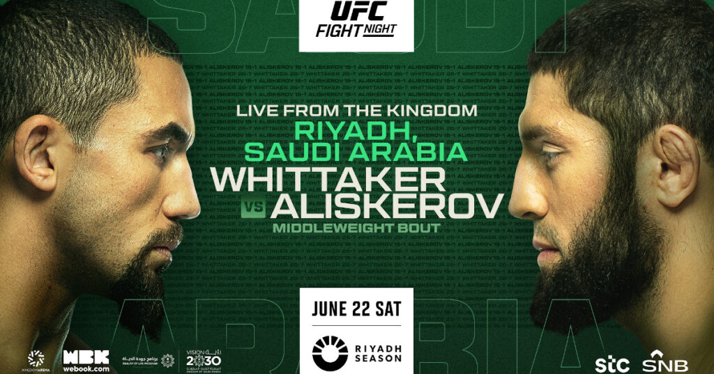 UFC Rijad – karta walk. Gdzie i jak oglądać?