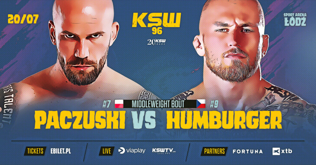 Paczuski vs. Humburger wzbogaca rozpiskę KSW 96