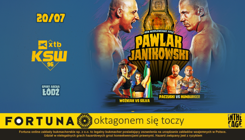 KSW 96 – typowanie redakcyjne. Na kogo warto postawić?