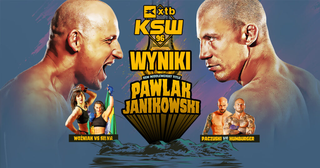 XTB KSW 96 – wyniki