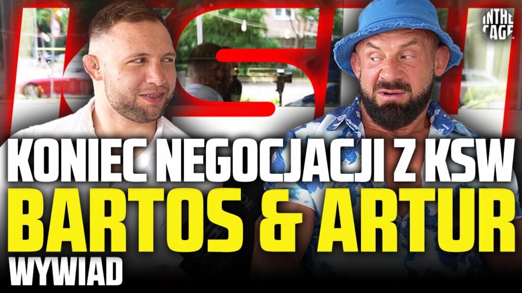 Adrian Bartosiński & Artur Gwóźdź na gorąco po zakończeniu negocjacji z KSW | Kto złożył ofertę? [WYWIAD]