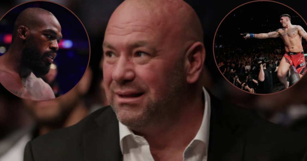 „Będę w szoku jeśli nie zmierzy się z Aspinallem” – Dana White o legendzie UFC