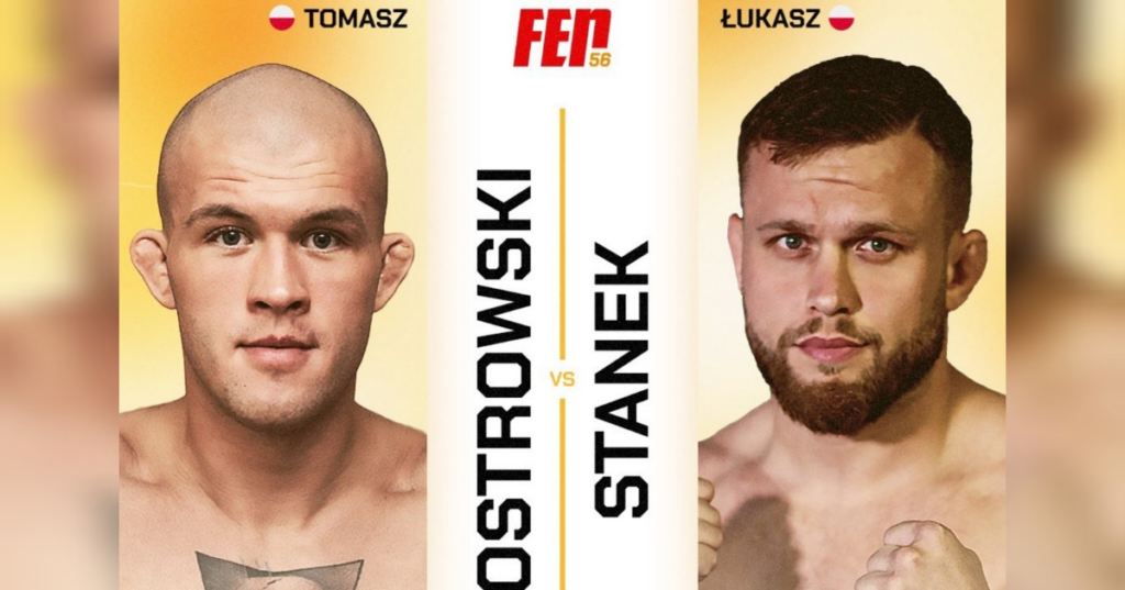 Tomasz Ostrowski vs Łukasz Stanek o pas mistrzowski FEN