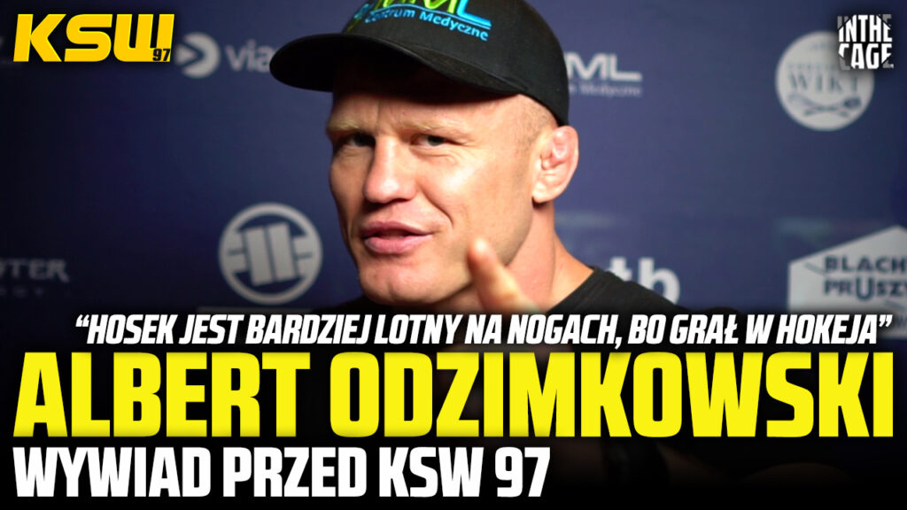 Albert Odzimkowski – KSW 97 | Hosek | KSW 100 czy KSW w Paryżu? | Treningi… jogi [WYWIAD]